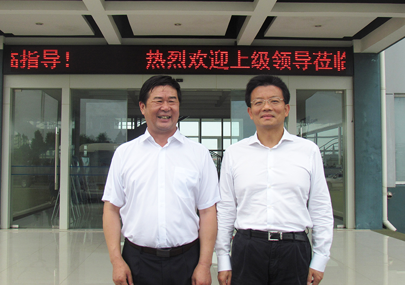 2016年6月30日，时任上海市副市长时光辉视察祥欣.JPG